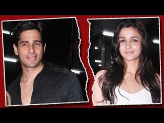 Alia Bhatt & Sidharth Malhotra Officially BREAK UP