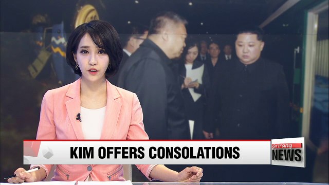 N. Korean leader sees off train carrying bodies of Chinese victims of bus crash