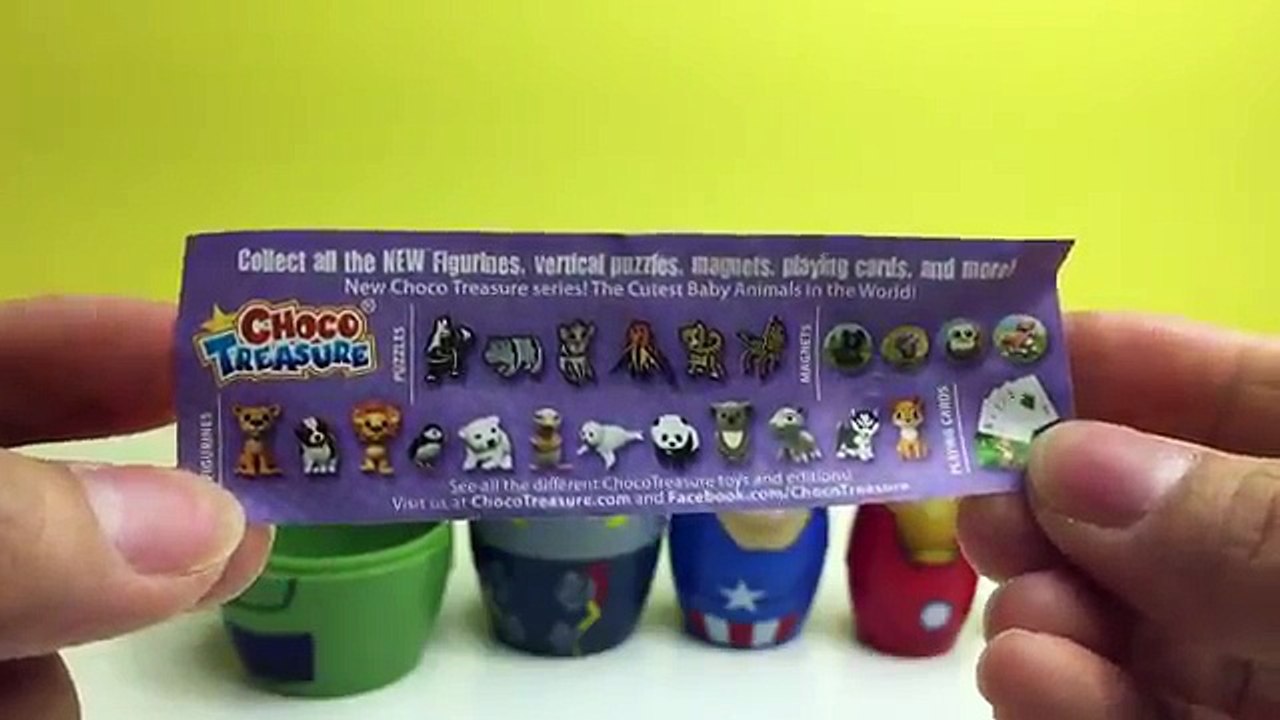 The Avengers Stacking Cups Nesting Surprise Disney Captain America, Hulk, Iron Man - Kids Toy