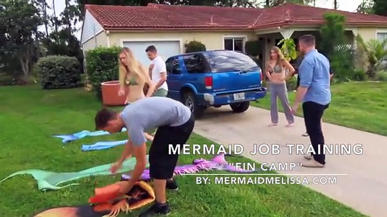 Mermaid Melissa Bootcamp: Tail Rehearsal Workout Shape Up or Ship Out (Parody TV Teaser)
