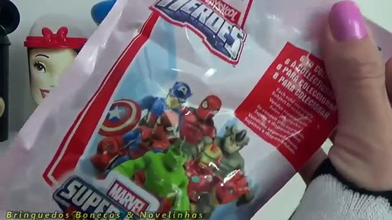 Disney Copos Surpresas Mickey Mouse Minnie Pato Donald Buzz Lightyear Princesas Disney Portugues BR