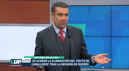 ¿A qué se llegó en la junta de dueños y jugadores?