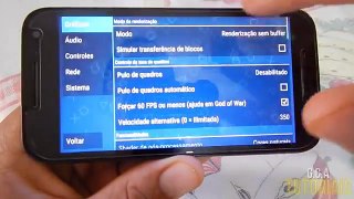 Moto G3 - como configurar o PPSSPP GOLD no Android (jogos sem Lags e sem chiado no Áudio) 2018