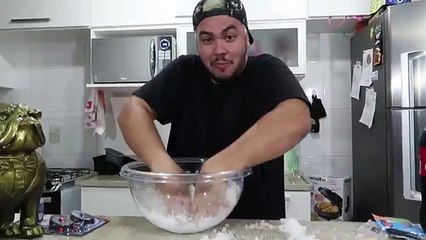 COMO FAZER NEVE PRETA EXPERIMENTO COM COCA COLA!