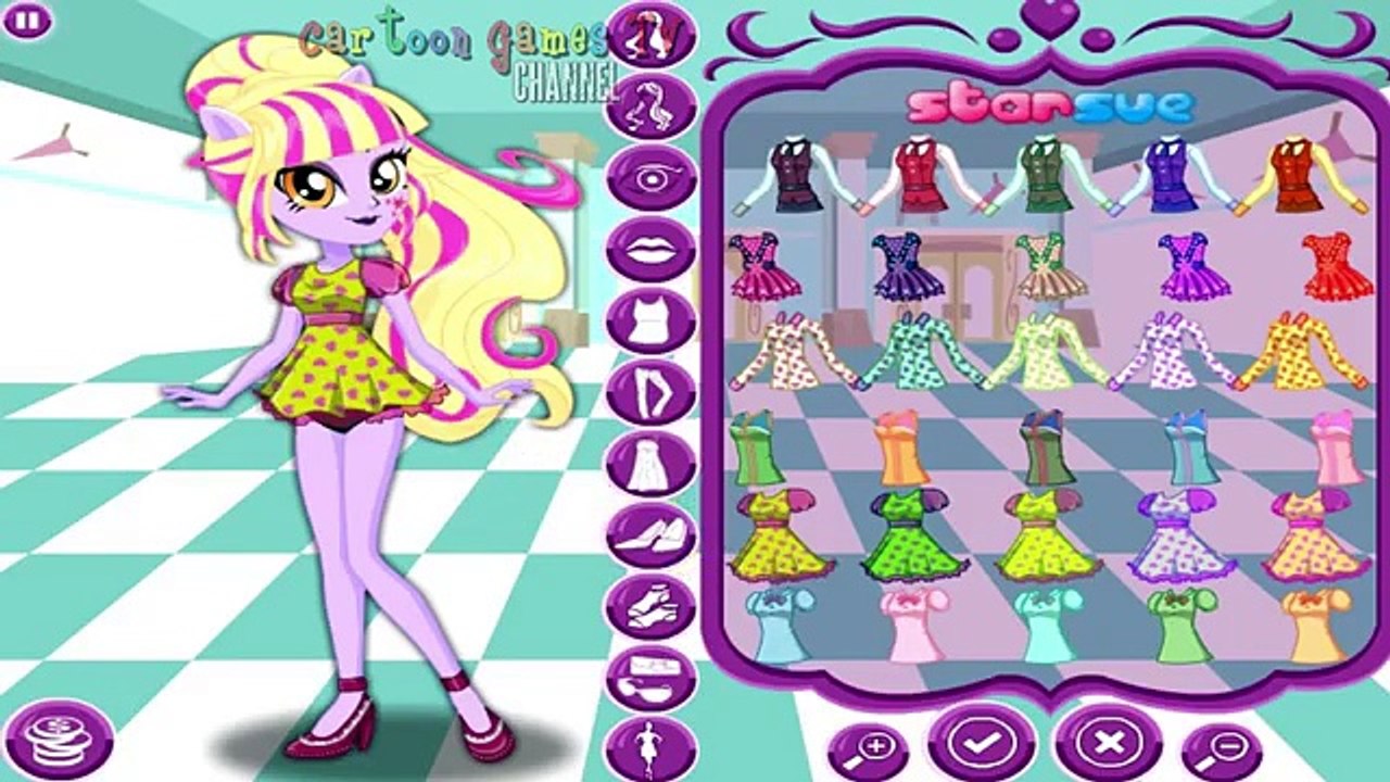 Twilight Sparkle Equestria girls: Juegos de vestir.