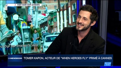 Tomer Kapon, acteur de "When Heroes Fly" primé à Cannes