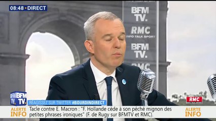 De Rugy sur la ZAD de NDDL: "La priorité, c'est le retour à la normale"