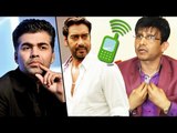 Karan Johar REFUSES To COMMENT On KRK's LEAKED Phone Call Controversy