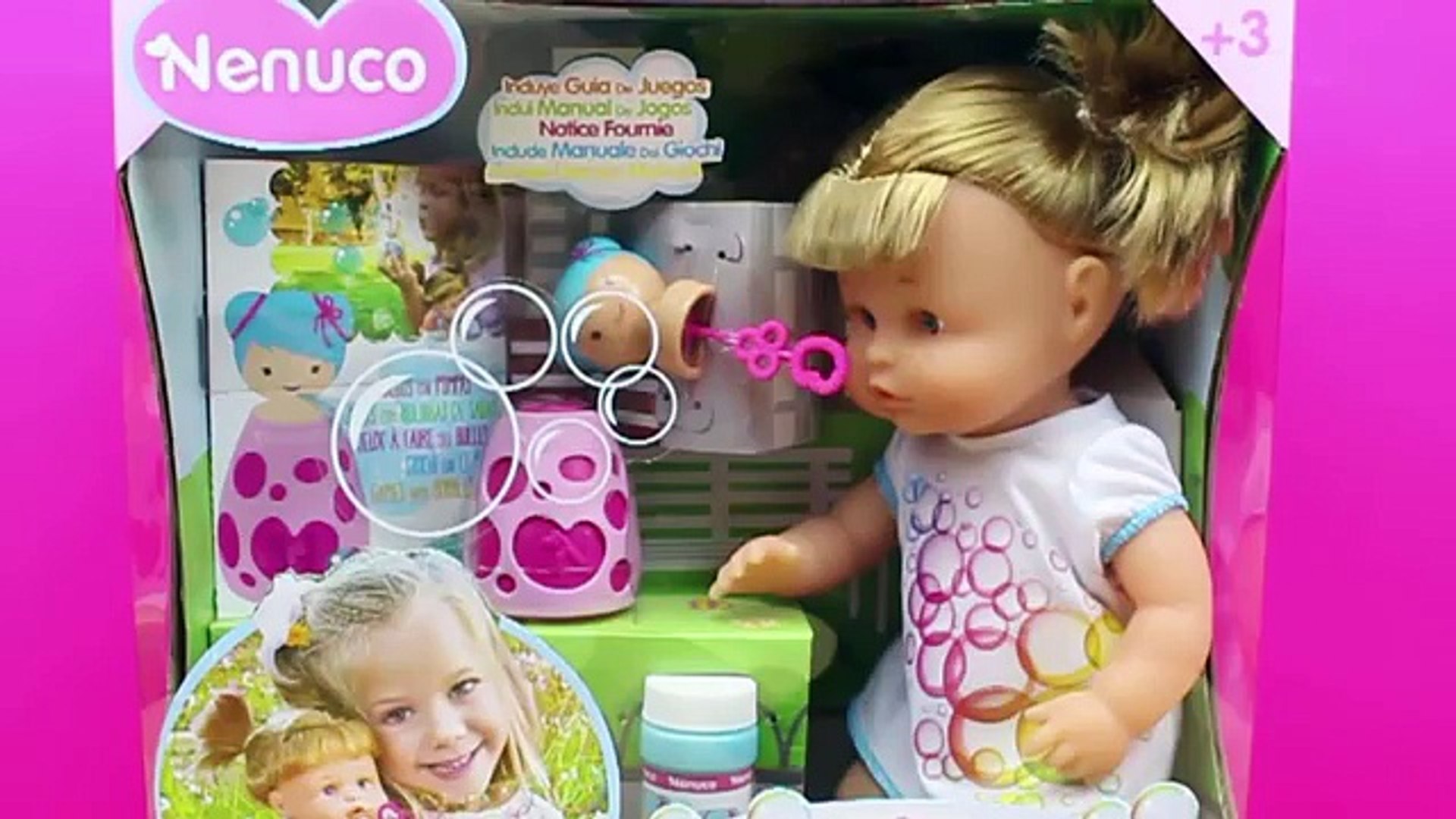 nenuco burbujas