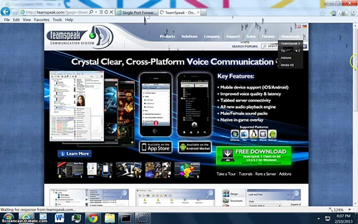 How To Make A Free TeamSpeak Server W. Custom IP