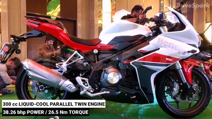 இந்தியாவில் அறிமுகமாகியது 2017 டிஎஸ்கே பெனெல்லி 302 ஆர் பைக்