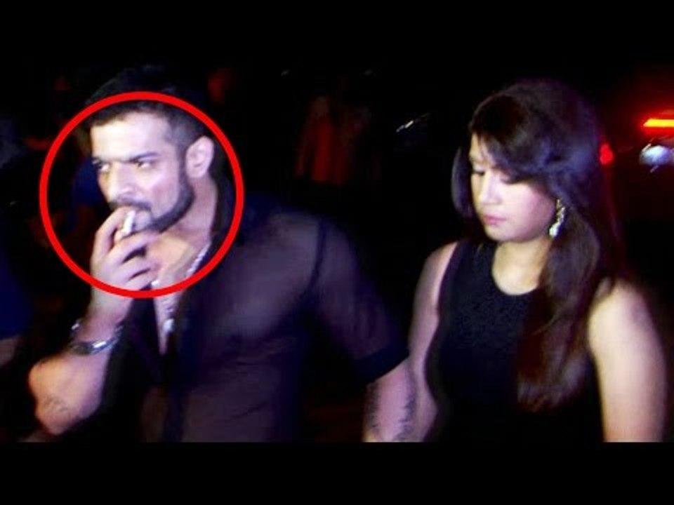 Karan Patel CAUGHT Smoking At Divyanka Tripathi's Weding Reception