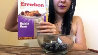 ASMR Amazing & Delicious Raisin Bran Cereal! | Eating Sounds