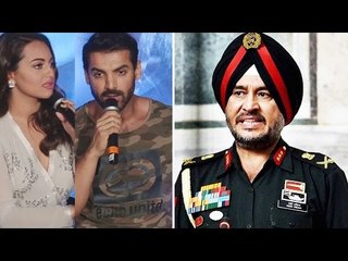 John Abraham & Sonakshi THANKS Indian Army For Surgical Strike Against Pakistan