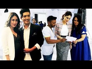 Kareena Kapoor Looks GORGEOUS With BABYBMP At Manish Malhotra Show