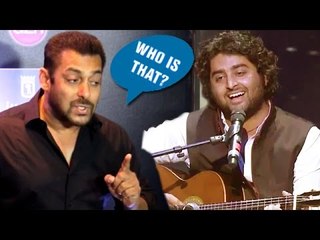 Salman Khan Finally REACTS On Arijit Singh Controversy