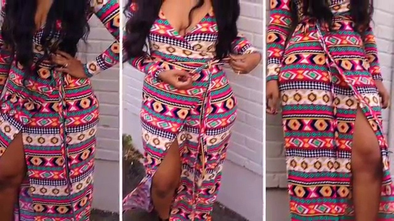 DIY: Maxi Wrap Dress