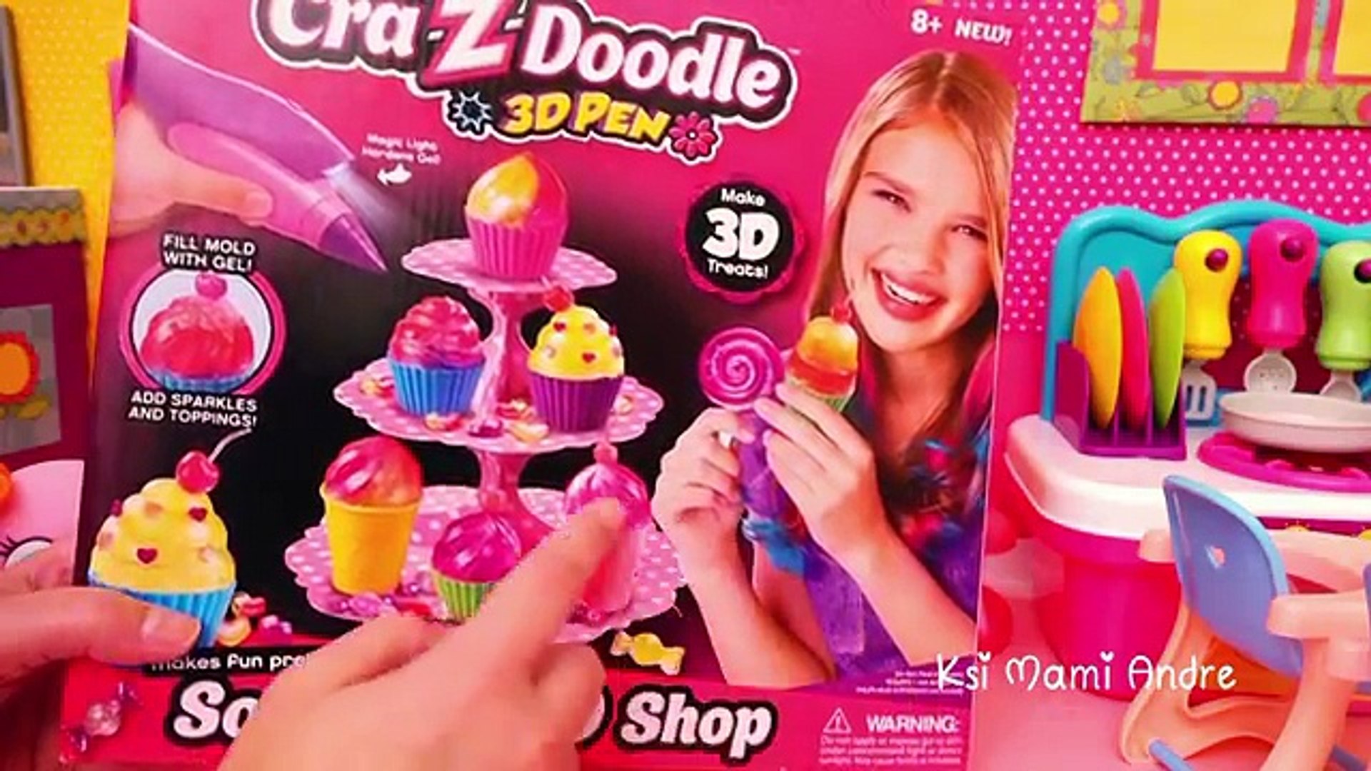 Manualidades con Chivatita y Susikin - Juguete con gel y lapicero de luz - Ksi Mami Andre - video dailymotion