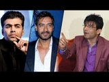 KRK SLAMS Ajay Devgn, Don't TARGET Karan Johar | Shivaay V/s Ae Dil Hai Mushkil