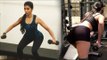 Pooja Hegde Hot Workout in Gym Video   Mohenjo Daro Actress