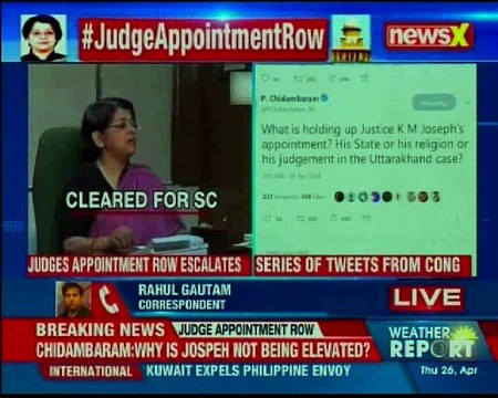 1st women SC Judge Judge appointment row escalates, Cog attacks PM