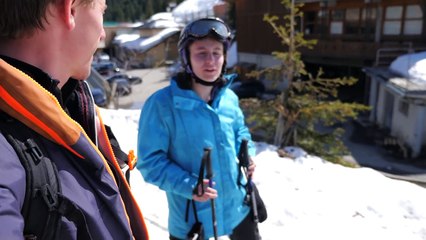 Je m'infiltre chez les FREERIDERS ft. WINTERACTIVITY - LouanneManShow