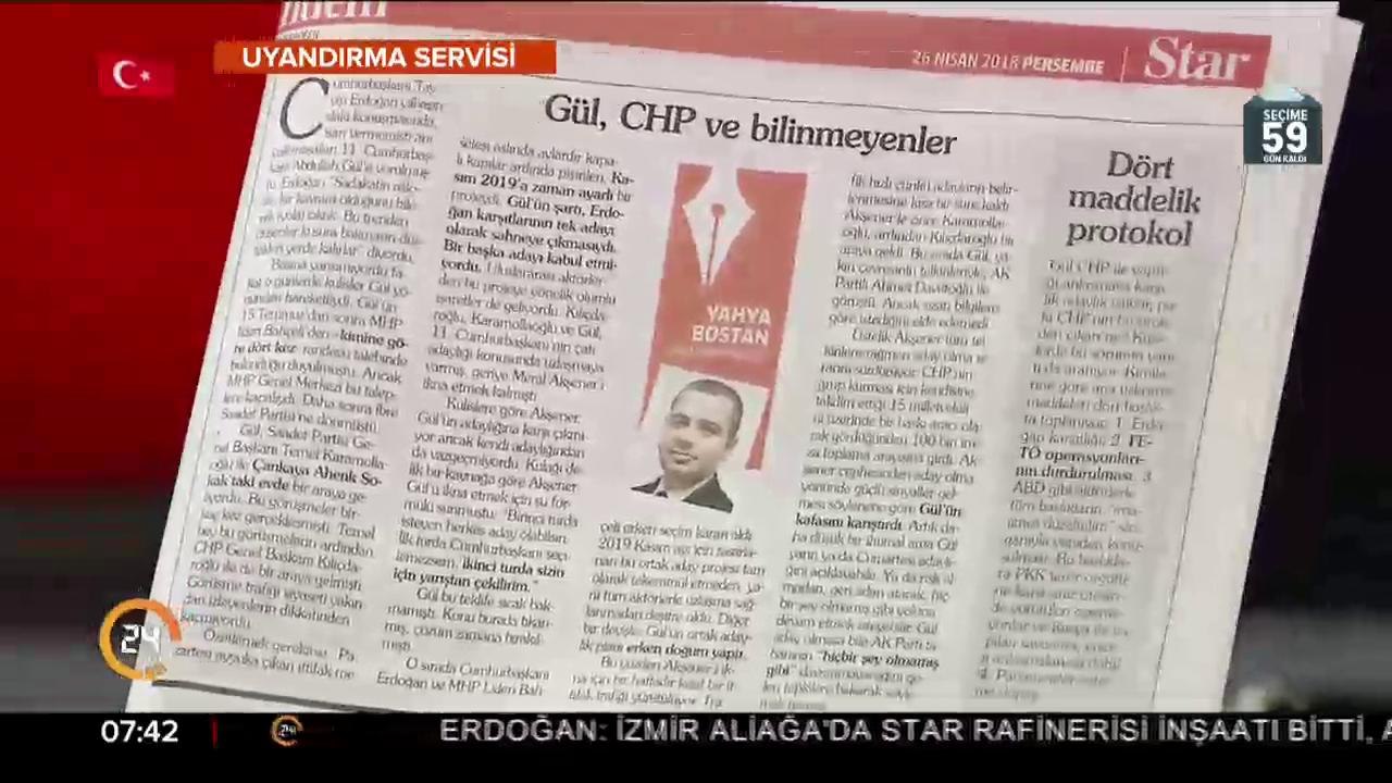 Yahya Bostan yazdı