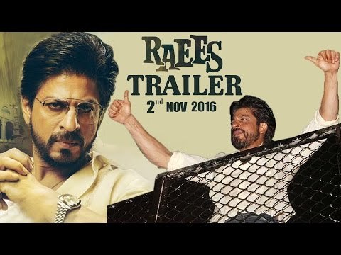Shahrukh Khan's RAEES TRAILER To RELEASE On His Birthday