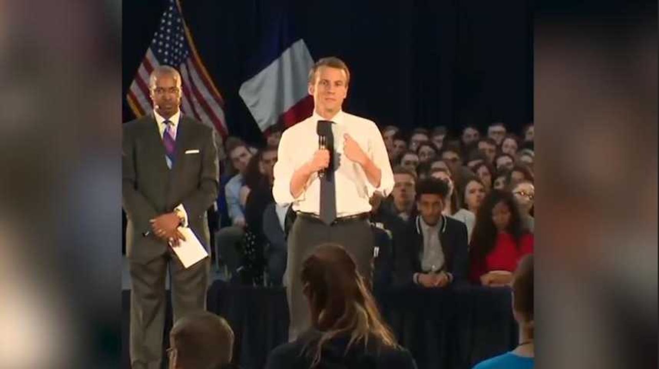 Face aux étudiants étrangers, Macron donne toujours ce même conseil