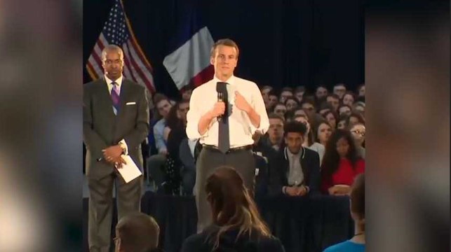 Face aux étudiants étrangers, Macron donne toujours ce même conseil