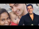 Salman Khan's Sister Arpita & Nephew Ahil At Tubelight On Location