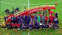 SEVILLA 0-5 BARÇA | Copa del Rey Final celebrations