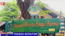 Kereta Singa Barong Peninggalan Sunan Gunung Jati di Mandikan Air 7 Sumur Dan Kembang 7 Rupa