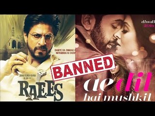 MNS Threatens To BAN Ae Dil Hai Mushkil & Raees - 2016 URI Attack