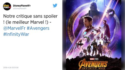 "Avengers : Infinity War". Belle armée de superhéros mais une guerre un peu longuette.