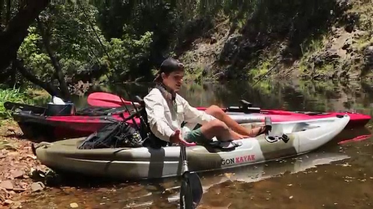 Australian Bass and Tarpon fishing - And SNAKE ATTACK!