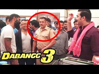 LEAKED! Salman Khan's DABANGG 3 Muhurat Shot | Bollywood News