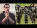 Akshay Kumar's Special TRIBUTE Message For SOLDIERS On DIWALI - WATCH VIDEO