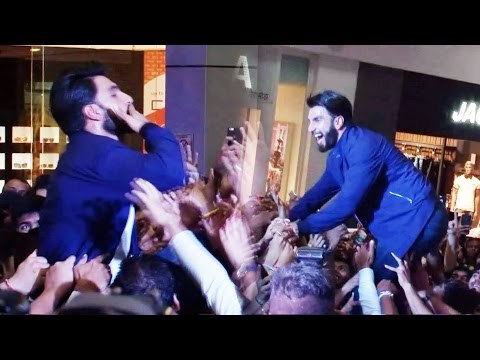 Ranveer Singh GO CRAZY With Fans At Colgate MaxFresh