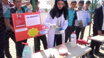 Öğrenciler, Siverek'te bitmeyen altyapı sorunlarından esinlenerek proje hazırladı- Öğrencilerin bilim fuarında sergilediği proje yoğun ilgi gördü