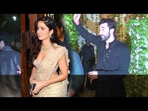 Ranbir Kapoor & Katrina Kaif Together At Amitabh Bachchan's Diwali Party 2016