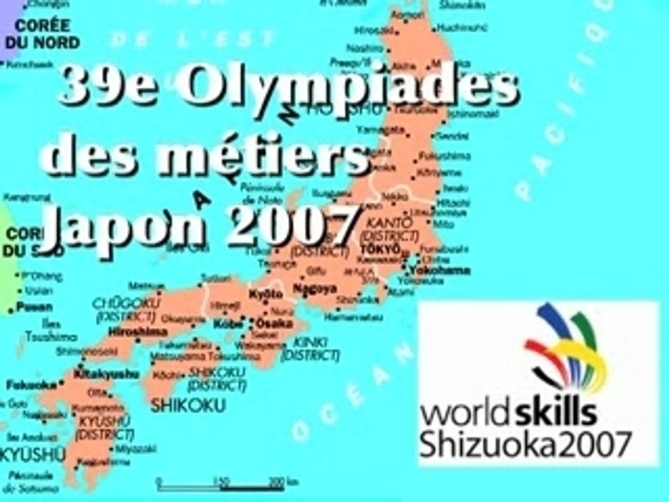 Olympiades des métiers au Japon