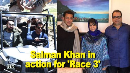 Race 3 Filming in Kashmir with Salman Khan 🎬
