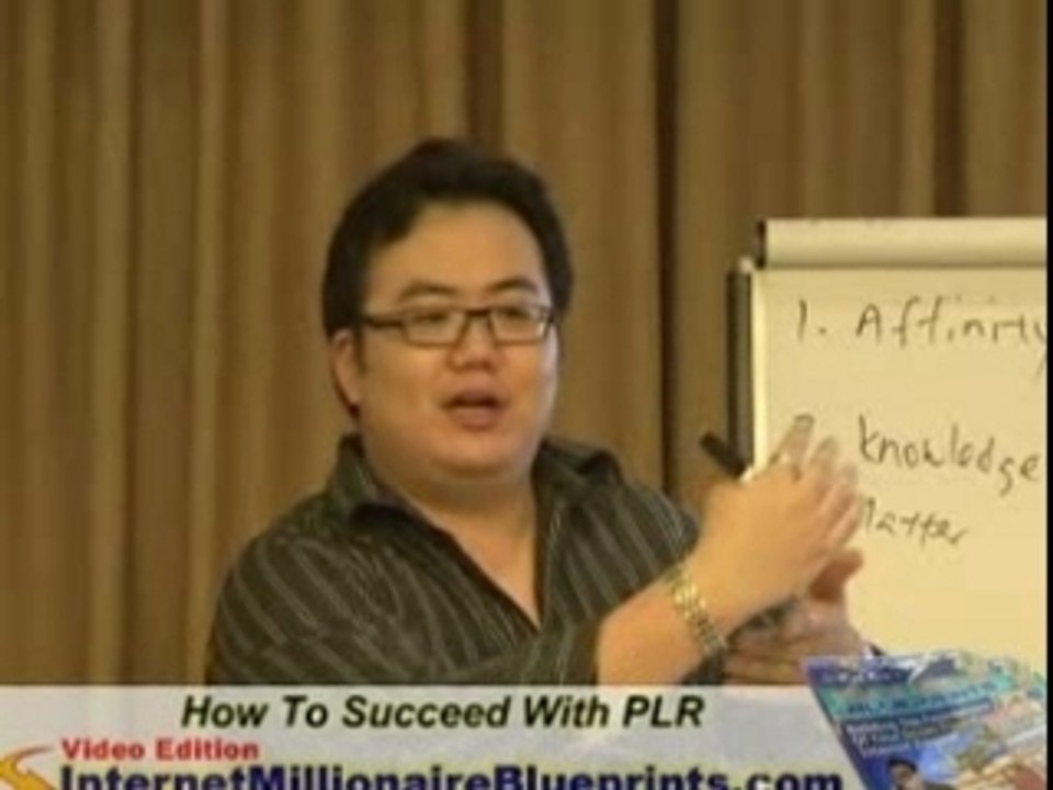 How To Succeed With PLR - Jo Han Mok