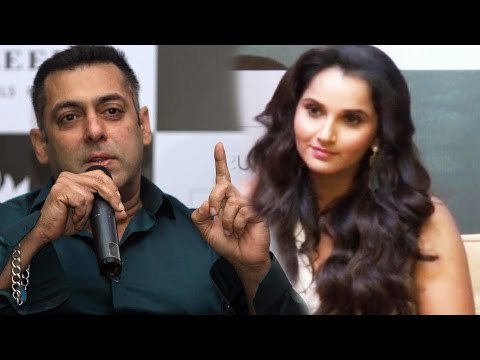 Salman Khan Wish To LAUNCH Sania Mirza In Bollywood?