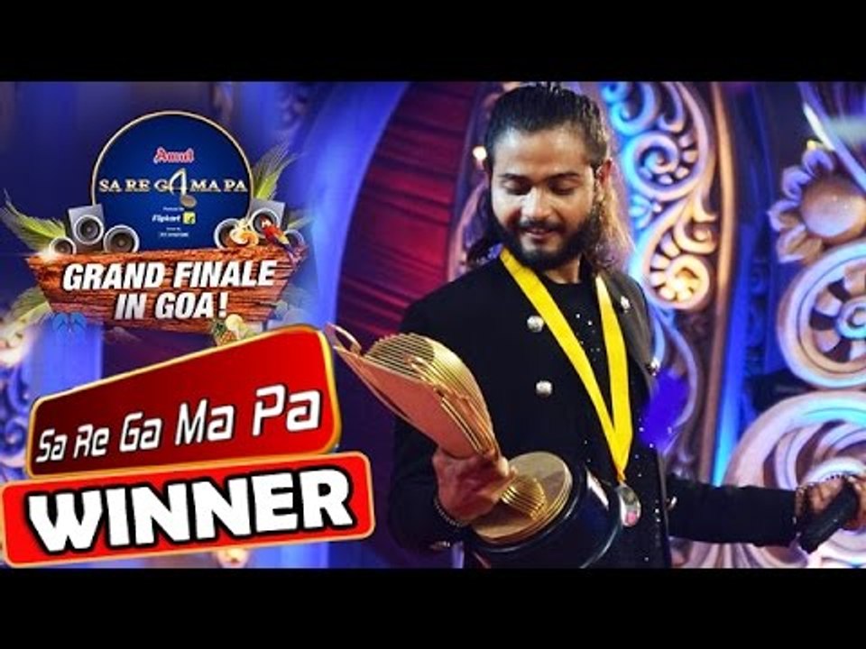 Sa Re Ga Ma Pa 2016 Grand Finale WINNER declared! Kushal Paul walks away with the trophy