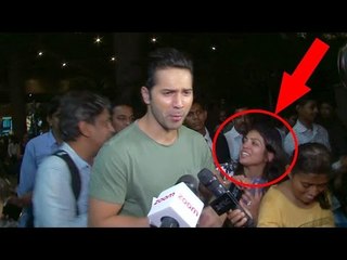Shocking!! Varun Dhawan Ignores His Fans at Airport