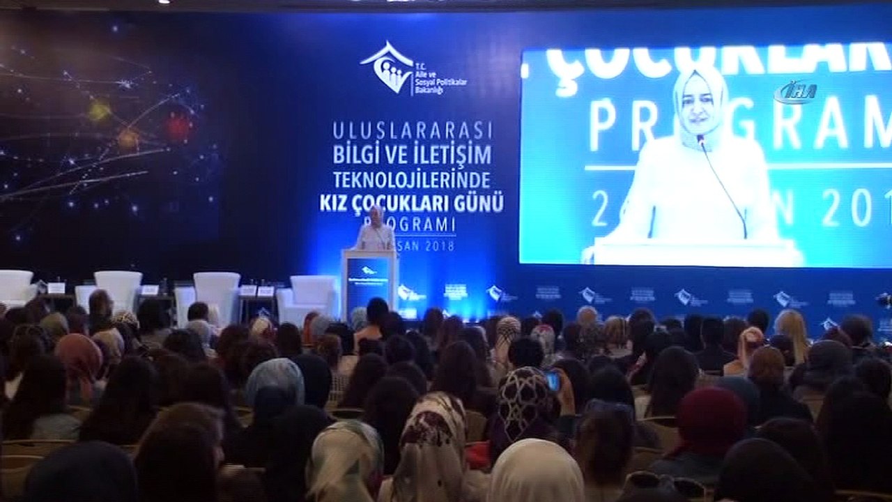 Aile ve Sosyal Politikalar Bakanı Kaya, Uluslararası Bilgi ve İletişim Teknolojilerinde Kız Çocukları Günü' etkinliğinde konuştu