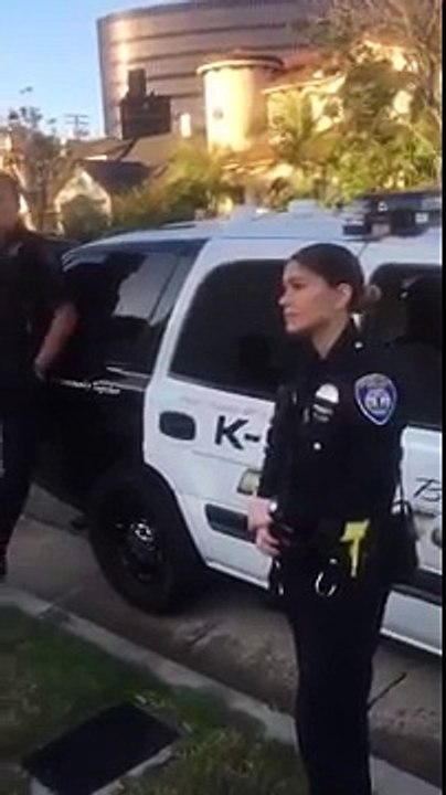 Cops stopping a man for just walking home. This OFFICER ORTH has been known to Do this.