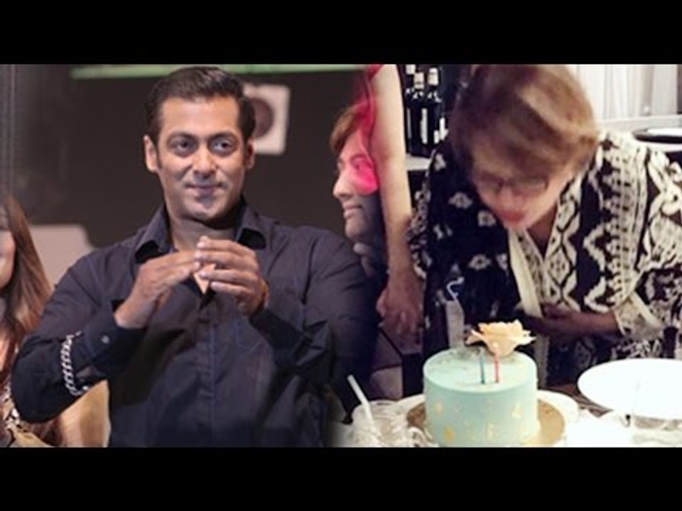 (Inside Pics) Salman Khan Celebrates Stepmother...